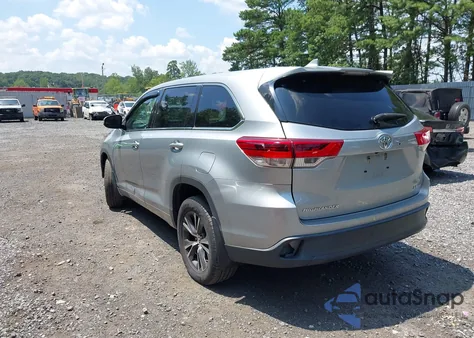 2018 Toyota Highlander Le Plus from USA, damaged, VIN 5TDBZRFH5JS908264